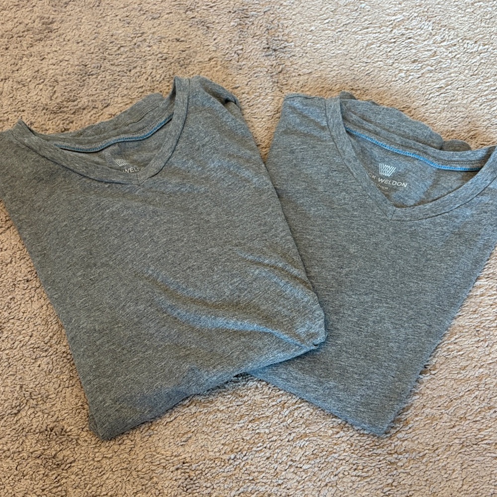 Mack Weldon Gray V-Neck -2